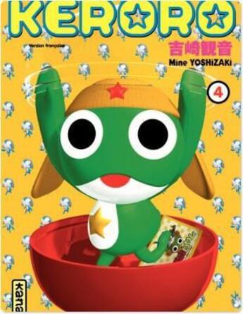 Couverture du livre « Sergent Keroro Tome 4 » de Mine Yoshizaki aux éditions Kana