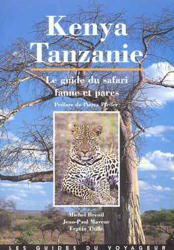 Couverture du livre « Kenya-Tanzanie Guide Du Voyageur » de Breuil. M. Ma aux éditions Marcus Nouveau