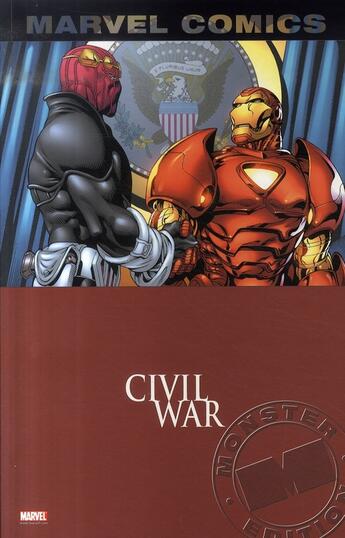 Couverture du livre « Civil War » de  aux éditions Panini