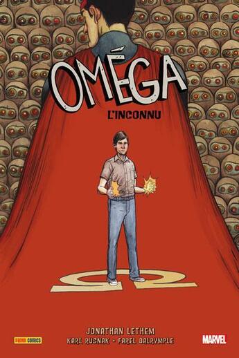 Couverture du livre « Oméga l'inconnu » de Jonathan Lethem et Karl Rusnak et Farel Dalrymple aux éditions Panini