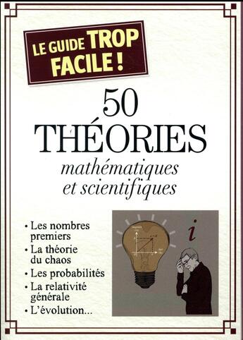Couverture du livre « 50 théories mathématiques et scientifiques » de  aux éditions Editions Esi