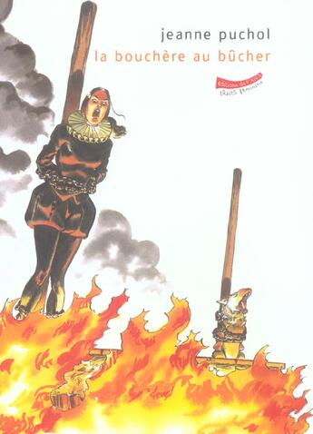 Couverture du livre « La bouchere au bucher » de Jeanne Puchol aux éditions Actes Sud