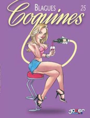 Couverture du livre « Recueil de blagues coquines t.25 » de  aux éditions P & T Production - Joker