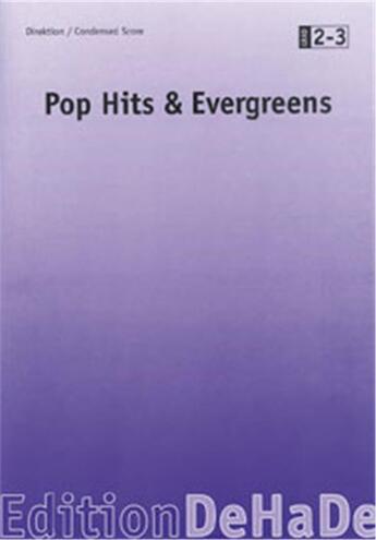 Couverture du livre « Pop hits & evergreens I ( 2 ) 1 C