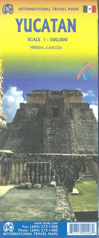 Couverture du livre « Yucatan waterproof » de  aux éditions Itm