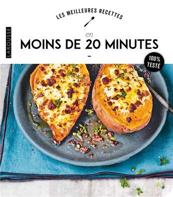 Couverture du livre « Recettes en moins de 20 minutes » de  aux éditions Larousse