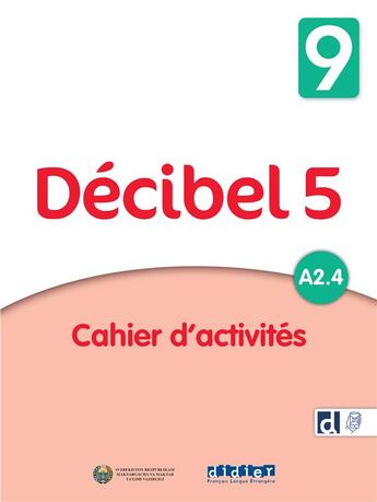 Couverture du livre « DECIBEL 5 - Cahier - Ouzbékistan » de Butzbach Michele aux éditions Didier