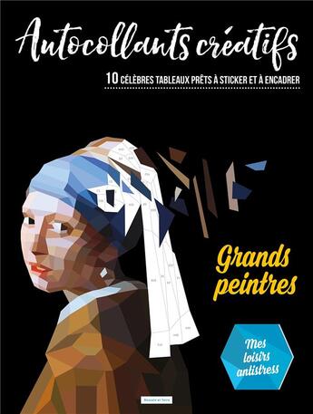 Couverture du livre « Autocollants créatifs ; grands peintres » de  aux éditions Dessain Et Tolra