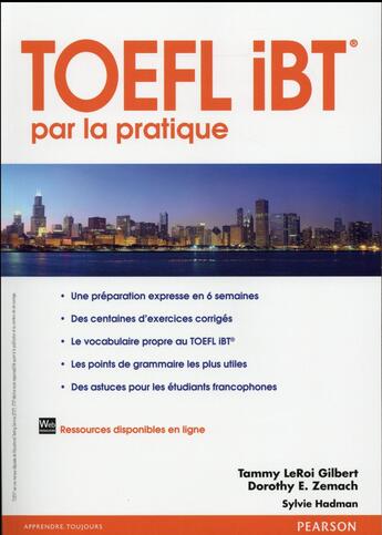 Couverture du livre « TOEFL par la pratique » de  aux éditions Pearson