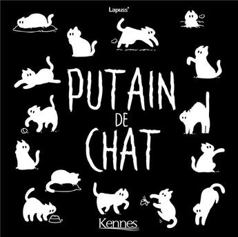 Couverture du livre « Putain de chat : coffret vol.2 : Tomes 6 à 9 » de Lapuss' aux éditions Kennes Editions