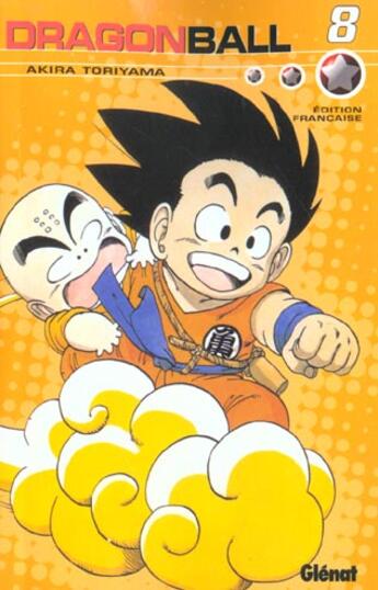 Couverture du livre « Dragon ball Tome 8 » de Akira Toriyama aux éditions Glenat