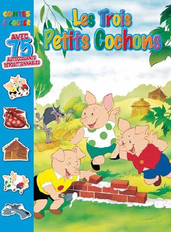 Couverture du livre « Les trois petits cochons » de Van Gool aux éditions Succes Du Livre