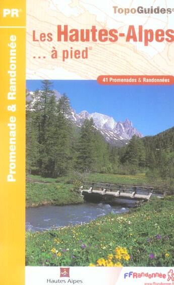 Couverture du livre « Hautes-alpes a pied 2006 - 05 - pr - d005 » de  aux éditions Ffrp