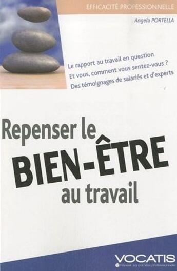 Couverture du livre « Repenser le bien-être au travail » de Angella Portella aux éditions Studyrama