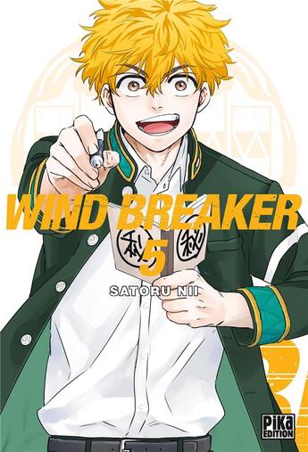 Couverture du livre « Wind breaker Tome 5 » de Satoru Nii aux éditions Pika