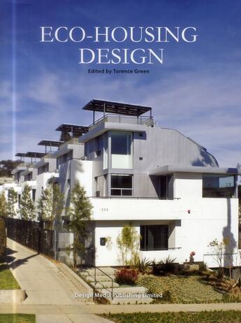 Couverture du livre « Eco housing design » de Tris Green aux éditions Design Media