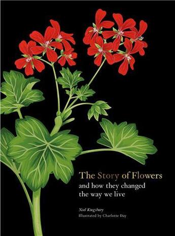 Couverture du livre « The story of flowers /anglais » de Noel Kingsbury aux éditions Laurence King