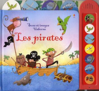 Couverture du livre « Les pirates » de Sam Taplin aux éditions Usborne