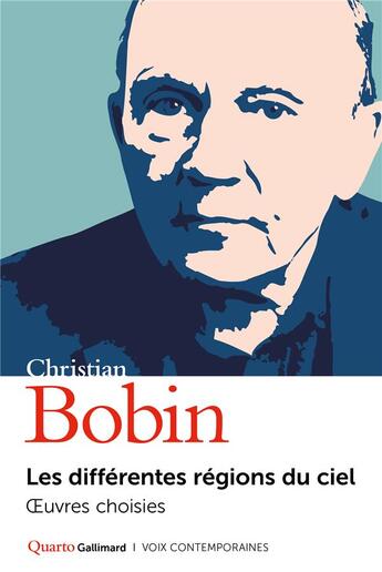 Couverture du livre « Les différentes régions du ciel » de Christian Bobin aux éditions Gallimard