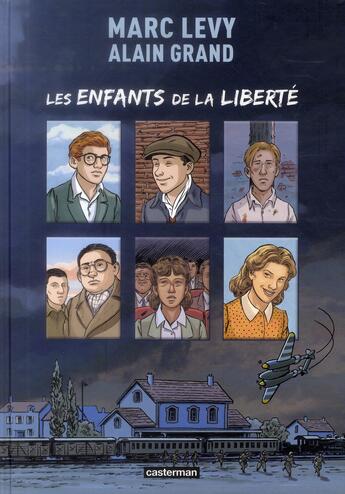 Couverture du livre « Les enfants de la liberte » de Grand/Levy aux éditions Casterman