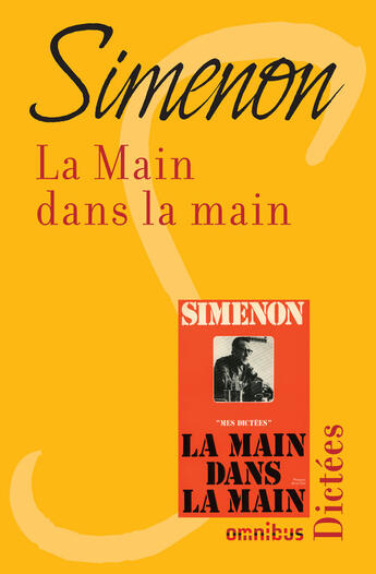 Couverture du livre « La main dans la main » de Georges Simenon aux éditions Omnibus