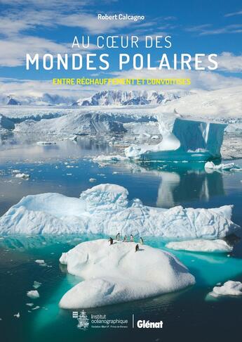 Couverture du livre « Au coeur des mondes polaires : entre réchauffement et convoitises » de Robert Calcagno aux éditions Glenat