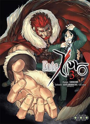 Couverture du livre « Fate/Zero Tome 3 » de Gen Urobuchi et Type-Moon et Shinjiro aux éditions Ototo