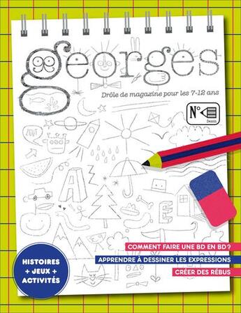 Couverture du livre « Magazine georges n 56 - dessin » de Geraudie/Novion aux éditions Maison Georges