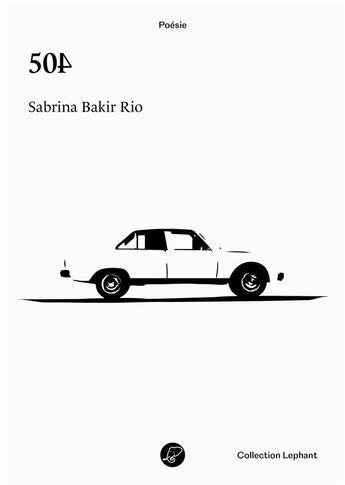 Couverture du livre « 504 » de Sabrina Bakir Rio aux éditions Blacklephant