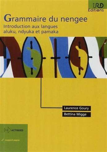 Couverture du livre « Grammaire du nengee » de Laurence Goury aux éditions Ird