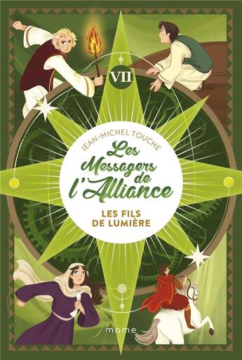 Couverture du livre « Les messagers de l'Alliance Tome 7 : les fils de lumière » de Jean-Michel Touche et Federica Frenna aux éditions Mame