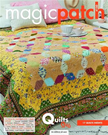 Couverture du livre « Quilts stars - magic patch 150 » de Uvre Collective aux éditions De Saxe