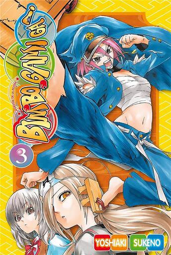 Couverture du livre « Bimbogami ga ! Tome 3 » de Yoshiaki Sukeno aux éditions Delcourt