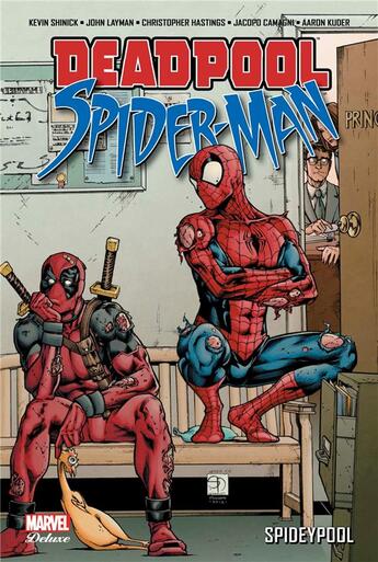 Couverture du livre « Deadpool / Spider-Man » de Jacopo Camagni et Aaron Kuder et John Layman et Kevin Schinick et Christopher Hastings aux éditions Panini