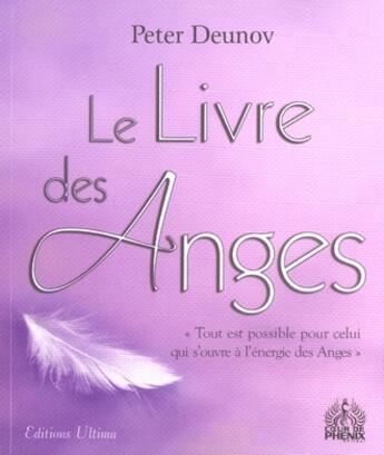 Couverture du livre « Le livre des anges » de Peter Deunov aux éditions Ultima