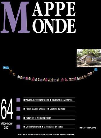 Couverture du livre « Revue mappemonde t.64 » de Roger Brunet aux éditions Belin