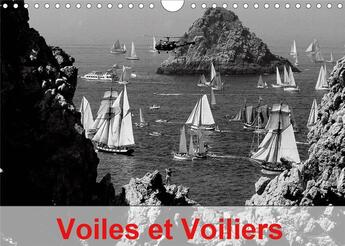 Couverture du livre « Voiles et Voiliers (Calendrier mural 2020 DIN A4 horizontal) ; Les grands voiliers possèdent un charme irrésistible et une allure fascinante. (Calendrier mensuel, 14 Pages ) » de Dominique Leroy aux éditions Calvendo