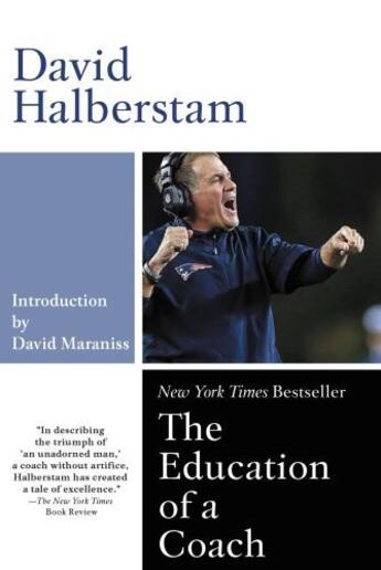 Couverture du livre « The Education of a Coach » de David Halberstam aux éditions Hyperion