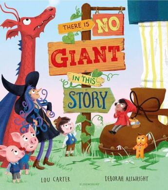 Couverture du livre « THERE IS NO GIANT IN THIS STORY » de Lou Carter aux éditions Bloomsbury