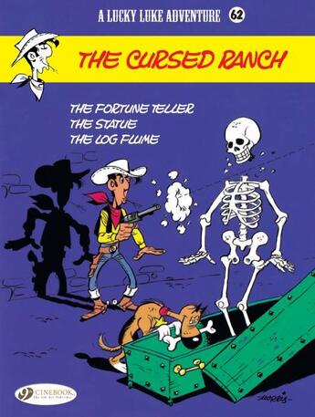 Couverture du livre « Lucky Luke t.62 ; the cursed ranch » de Jean Leturgie et Guylouis et Xavier Fauche et Morris aux éditions Cinebook