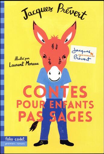 Couverture du livre « Contes pour enfants pas sages » de Prevert aux éditions Gallimard-jeunesse