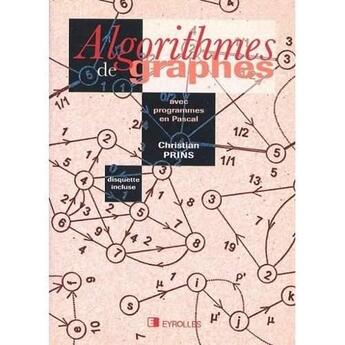 Couverture du livre « Algorithmes Et Graphes » de Prins aux éditions Eyrolles