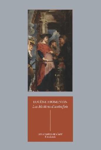 Couverture du livre « Les maîtres d'autrefois » de Eugene Fromentin aux éditions Klincksieck