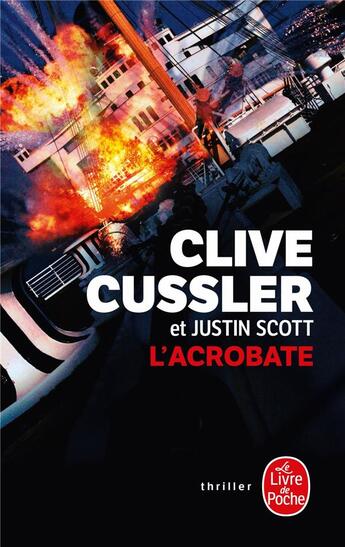 Couverture du livre « L'acrobate » de Clive Cussler aux éditions Le Livre De Poche