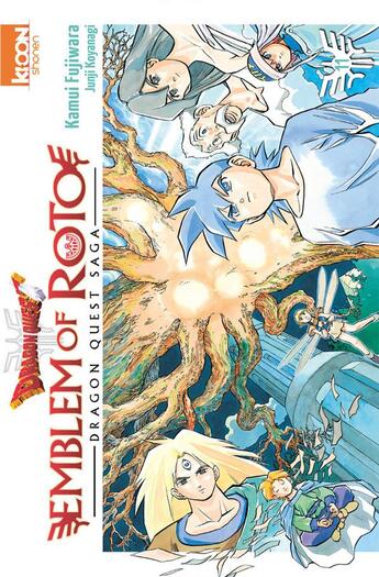 Couverture du livre « Dragon quest - emblem of Roto Tome 11 » de Kamui Fujiwara et Chiaki Kawamata aux éditions Ki-oon