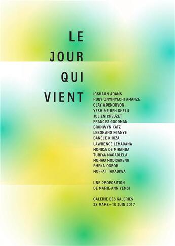 Couverture du livre « Le jour qui vient » de  aux éditions Bernard Chauveau