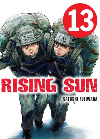 Couverture du livre « Rising sun Tome 13 » de Satoshi Fujiwara aux éditions Komikku