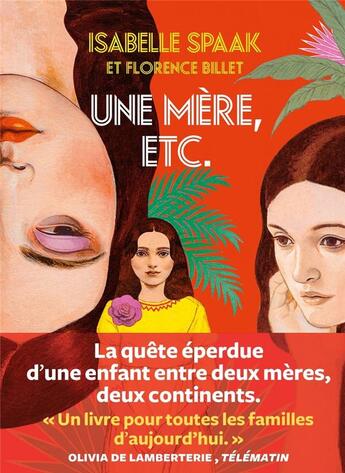 Couverture du livre « Une mère, etc... » de Isabelle Spaak aux éditions L'iconoclaste