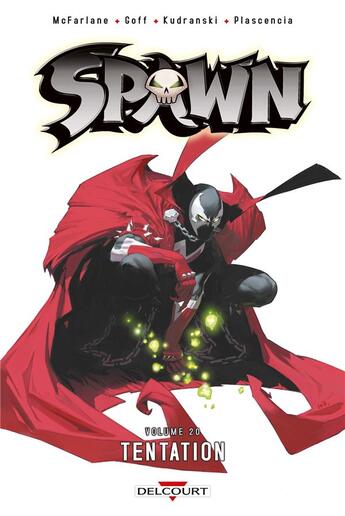 Couverture du livre « Spawn Tome 20 : tentation » de Jonathan David Goff et Szymon Kudranski et Todd Mcfarlane aux éditions Delcourt