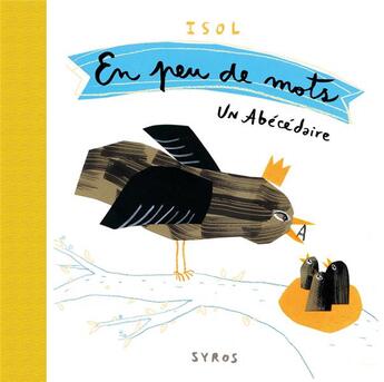 Couverture du livre « En peu de mots ; un abécédaire » de Isol aux éditions Syros